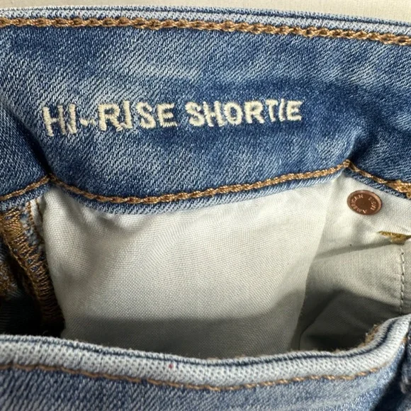 American Eagle Outfitters Next Level Stretch Hi Rise Shortie Size 8 - Picture 5 of 6
